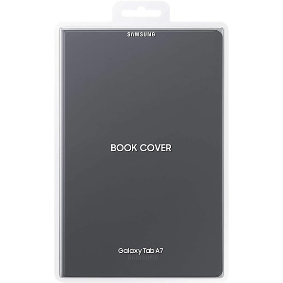 Samsung Electronics Tab A7 Bookcover - Grey (EF-BT500PJEGUJ) - Picture 2 of 8